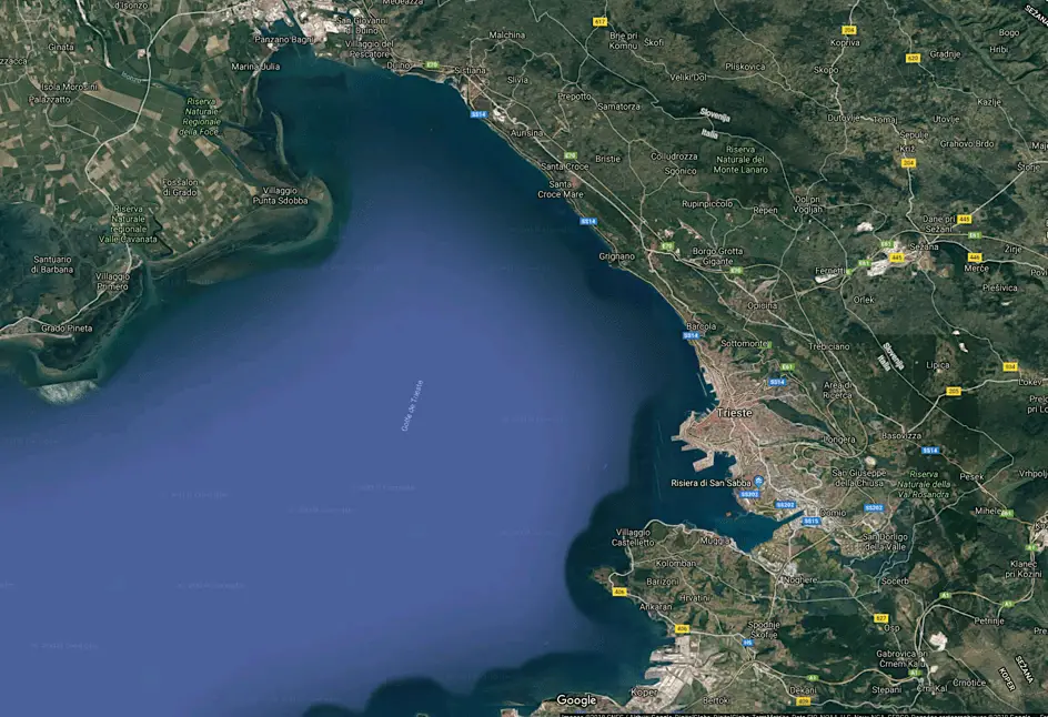 Vue de Trieste